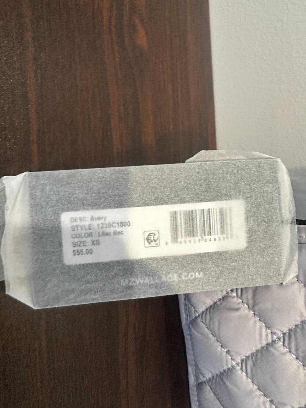 MZ Wallace Avery Pouch XS – Lilac | NWT - Picture 4 of 6